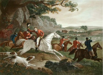 古典的 Painting - ブレイキング・カバー狩り フィリップ・ライナグル狩り